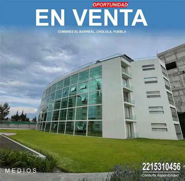 DEPTO DE LUJO EN LIQUIDACION FRACC CUMBRES EL BARREAL, SAN ANDRES CHOLULCA, PUEBLA, PRECIO NEGOCIABL DEPTO DE LUJO EN LIQUIDACION FRACC CUMBRES EL BARREAL, SAN ANDRES CHOLULCA, PUEBLA, PRECIO NEGOCIABL