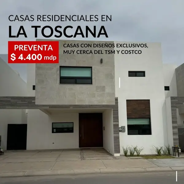 Casa en venta en La Toscana Residencial, Torreón, Coahuila de Zaragoza