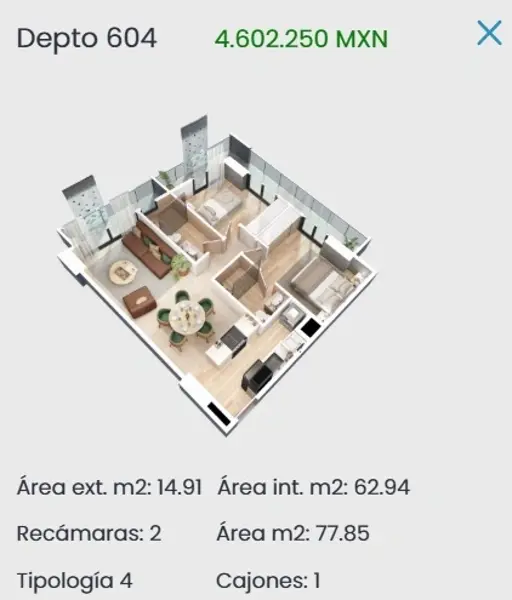Departamento en venta en Guadalupe Inn, Álvaro Obregón — foto 2 de 13