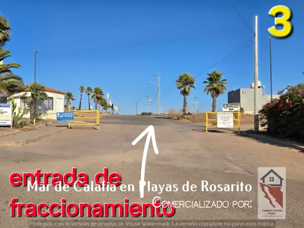 Terreno en venta en Mar de Calafia, Playas de Rosarito — foto 3 de 13