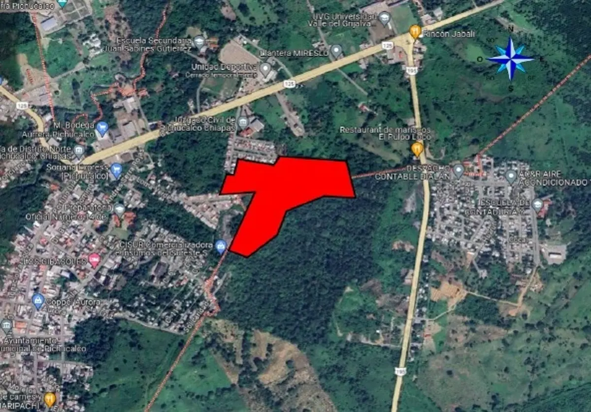 Terreno en venta en Blanquillo 1ra. Sección, Pichucalco — foto 1 de 8