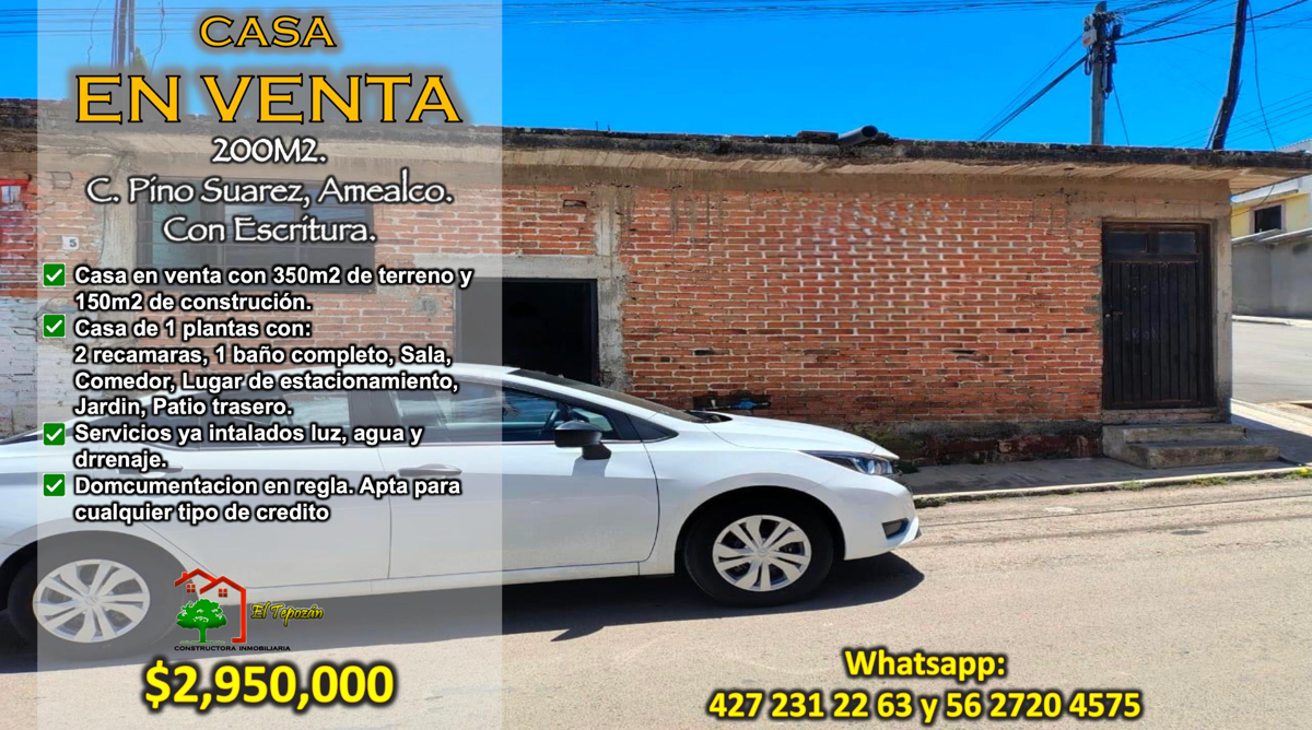 Casa en venta en Amealco de Bonfil Centro, Amealco de Bonfil — foto 1 de 22