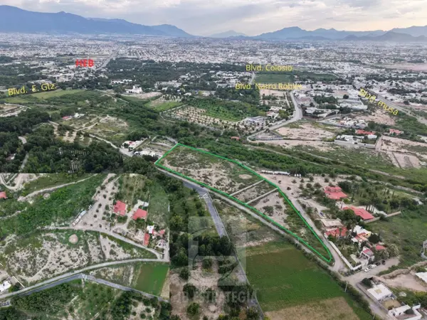 15,000 m2 en los González para desarollo o residencia