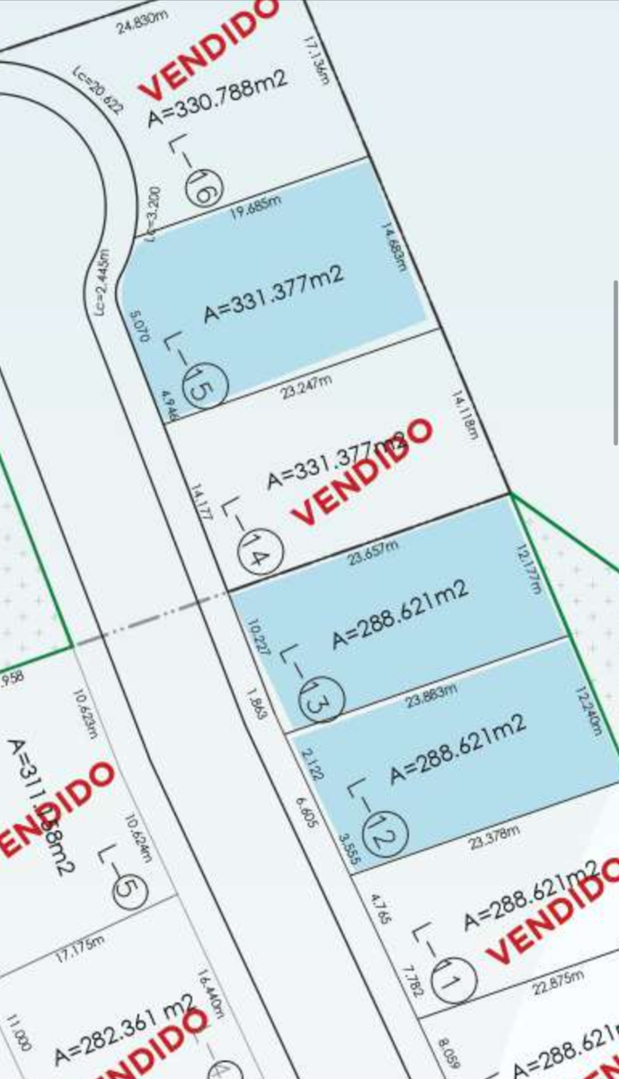 Terreno en venta en Bosque Residencial Sector Encinos, Santiago — foto 1 de 2
