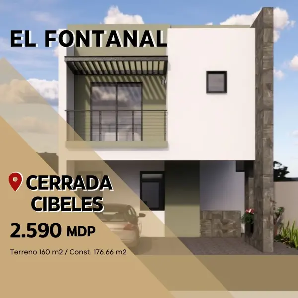 Casa Nueva en El Fontanal, Torreón, Coahuila de Zaragoza
