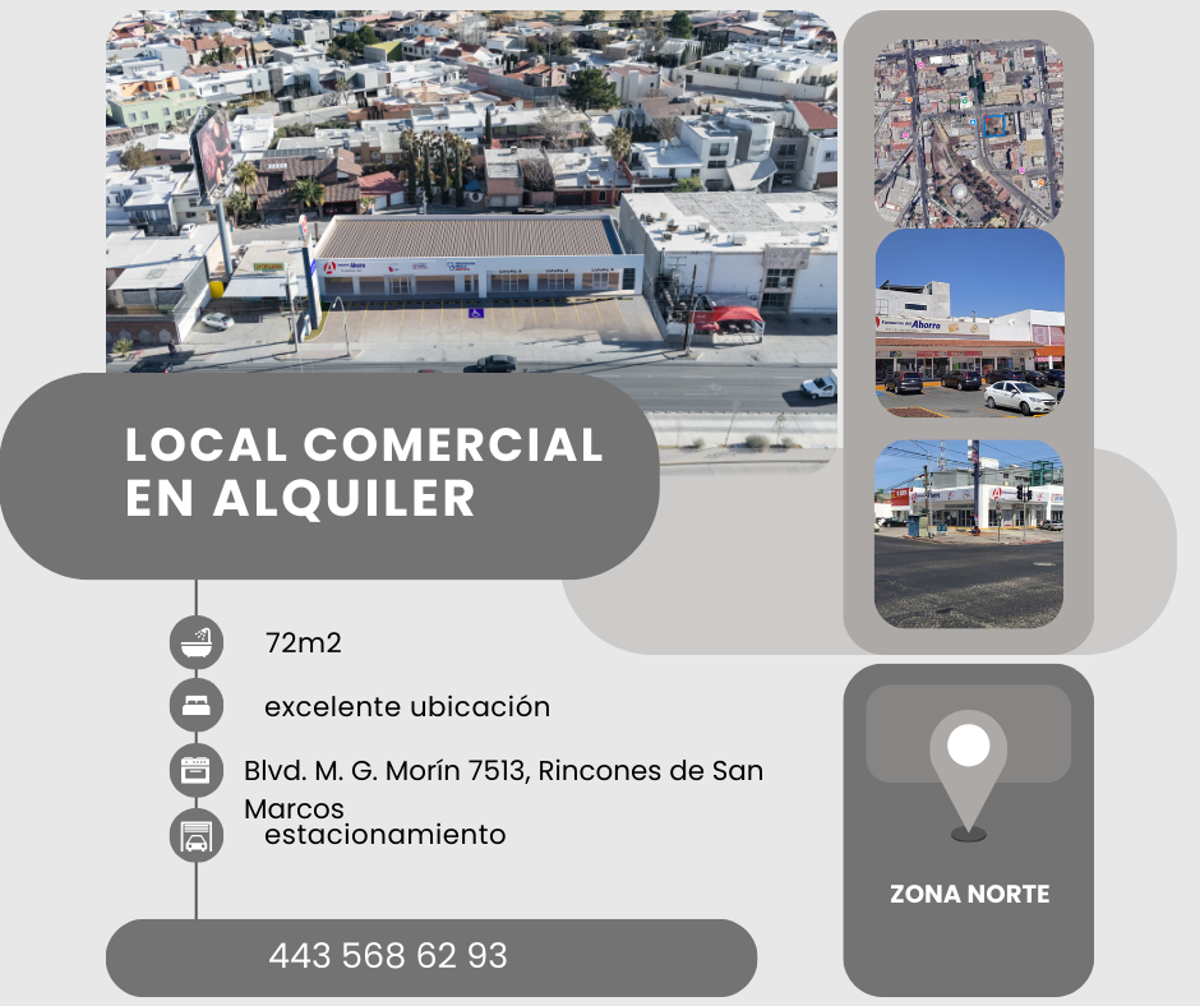 Local en renta en Rincones de San Marcos, Juárez — foto 1 de 3