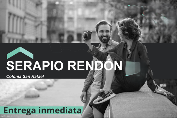 Departamentoen la Colonia San Rafael a Unas Cuadras de Paseo de la Reforma