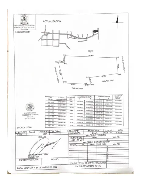 Terreno en venta en Tixkuncheil, Baca — foto 3 de 18