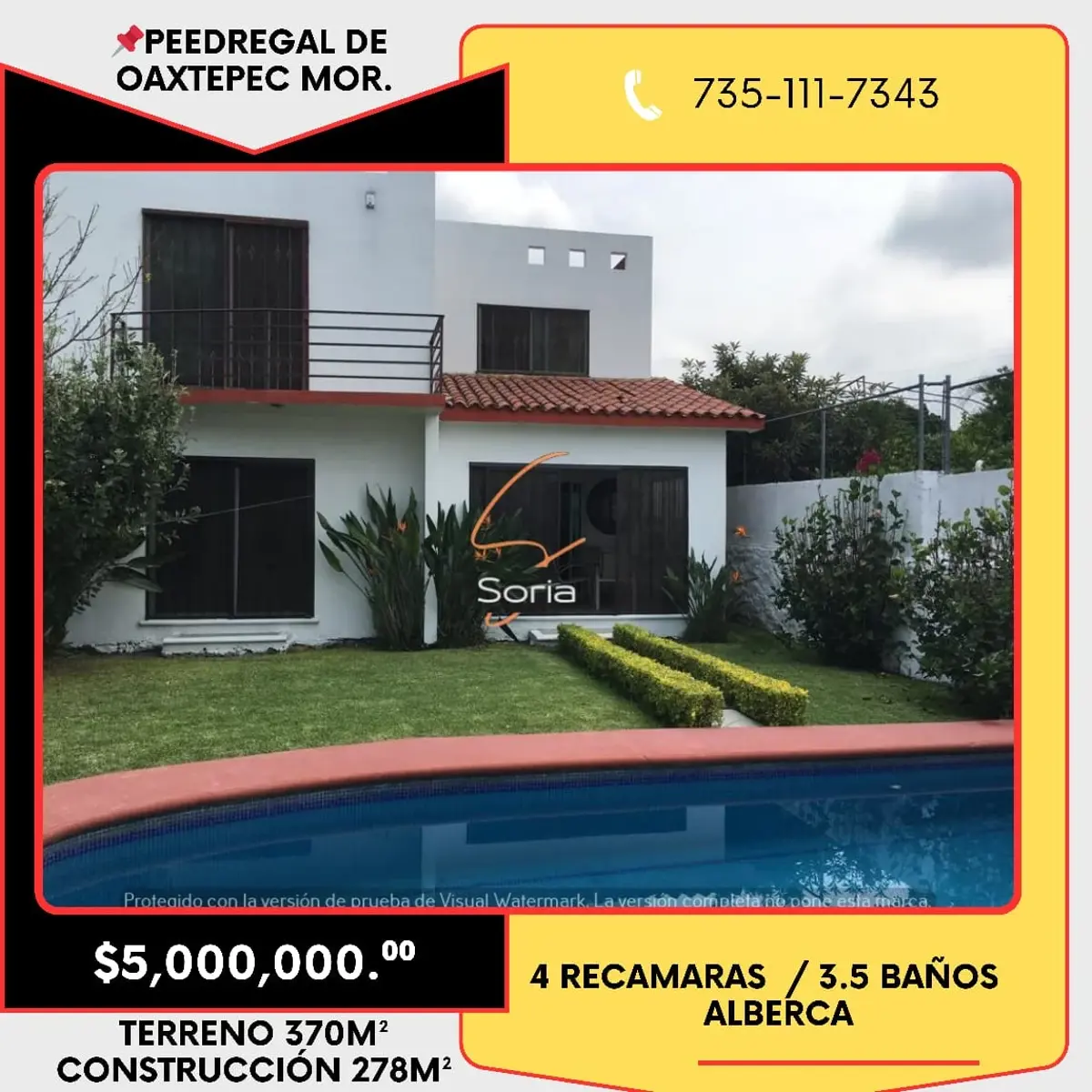 Casa en venta en Pedregal de Oaxtepec, Yautepec — foto 1 de 21