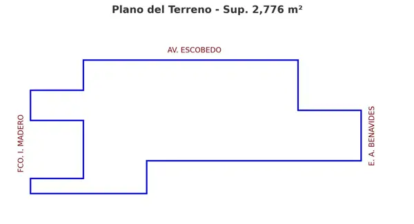 Terreno en venta en Torreon Centro, Torreón — foto 2 de 3