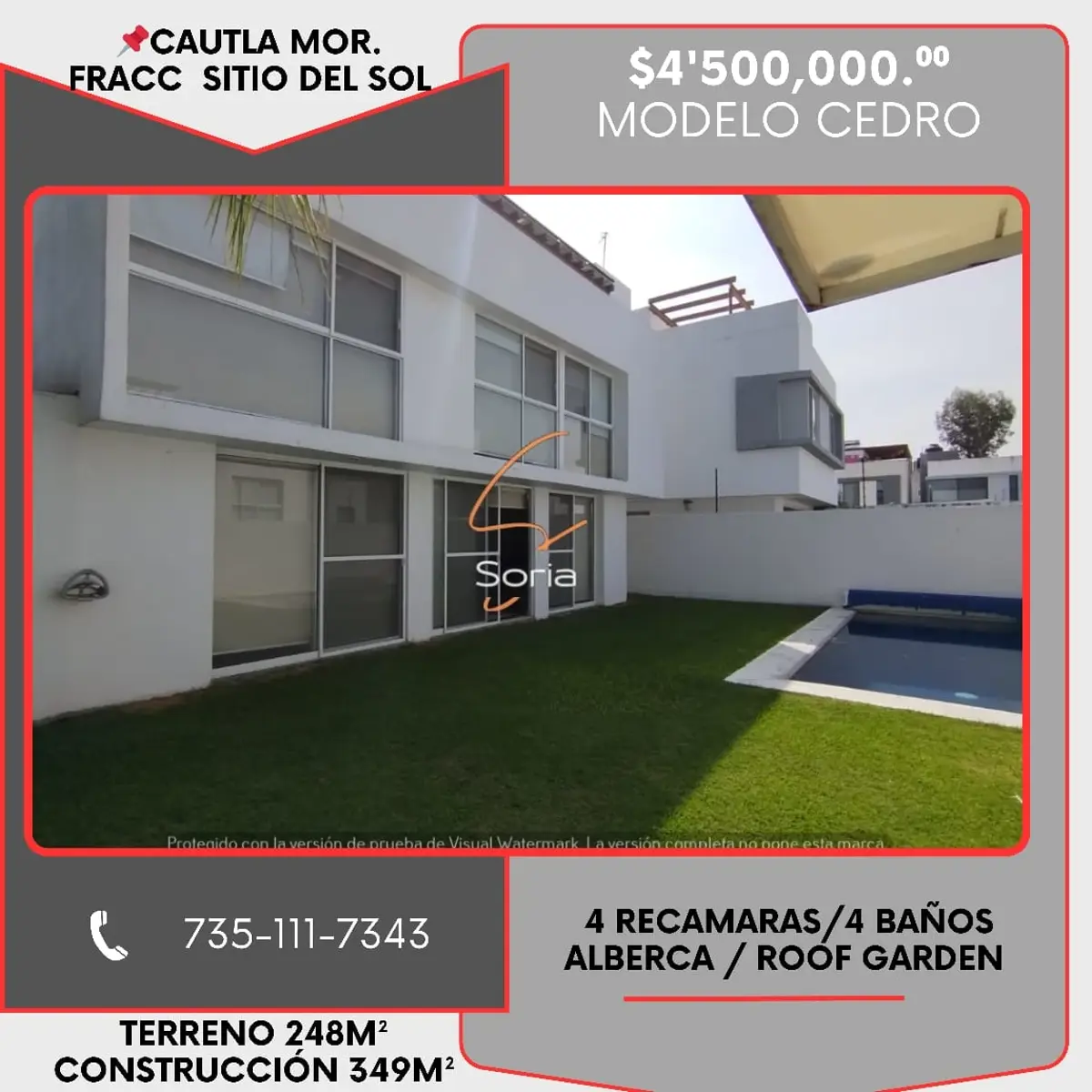 Casa en venta en Sitio del Sol, Cuautla — foto 1 de 29