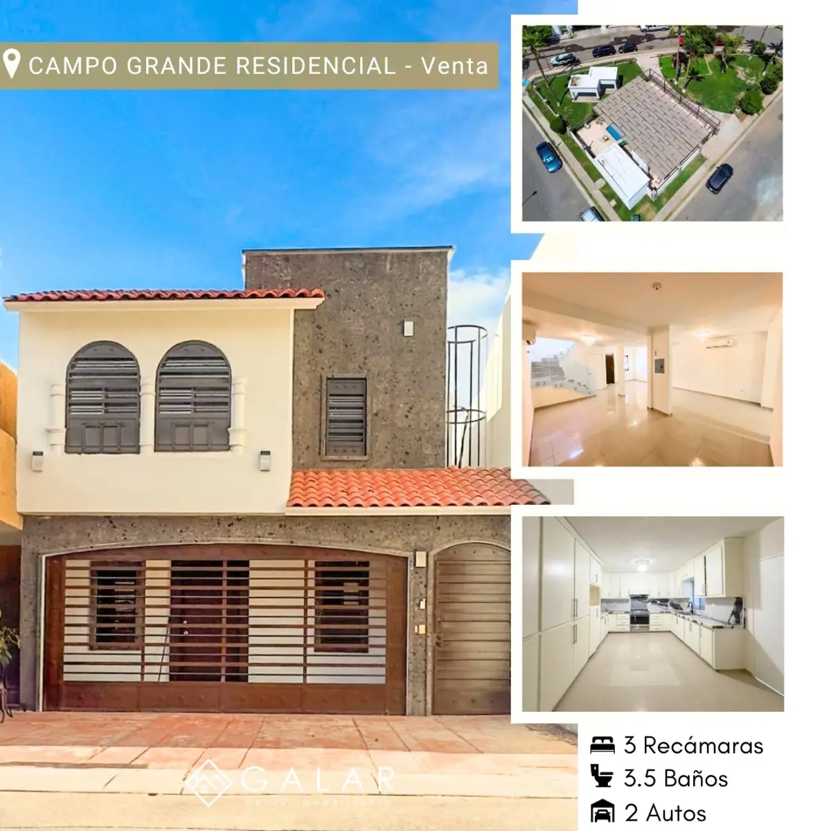 Casa en venta en Campo Grande Residencial, Hermosillo — foto 1 de 26