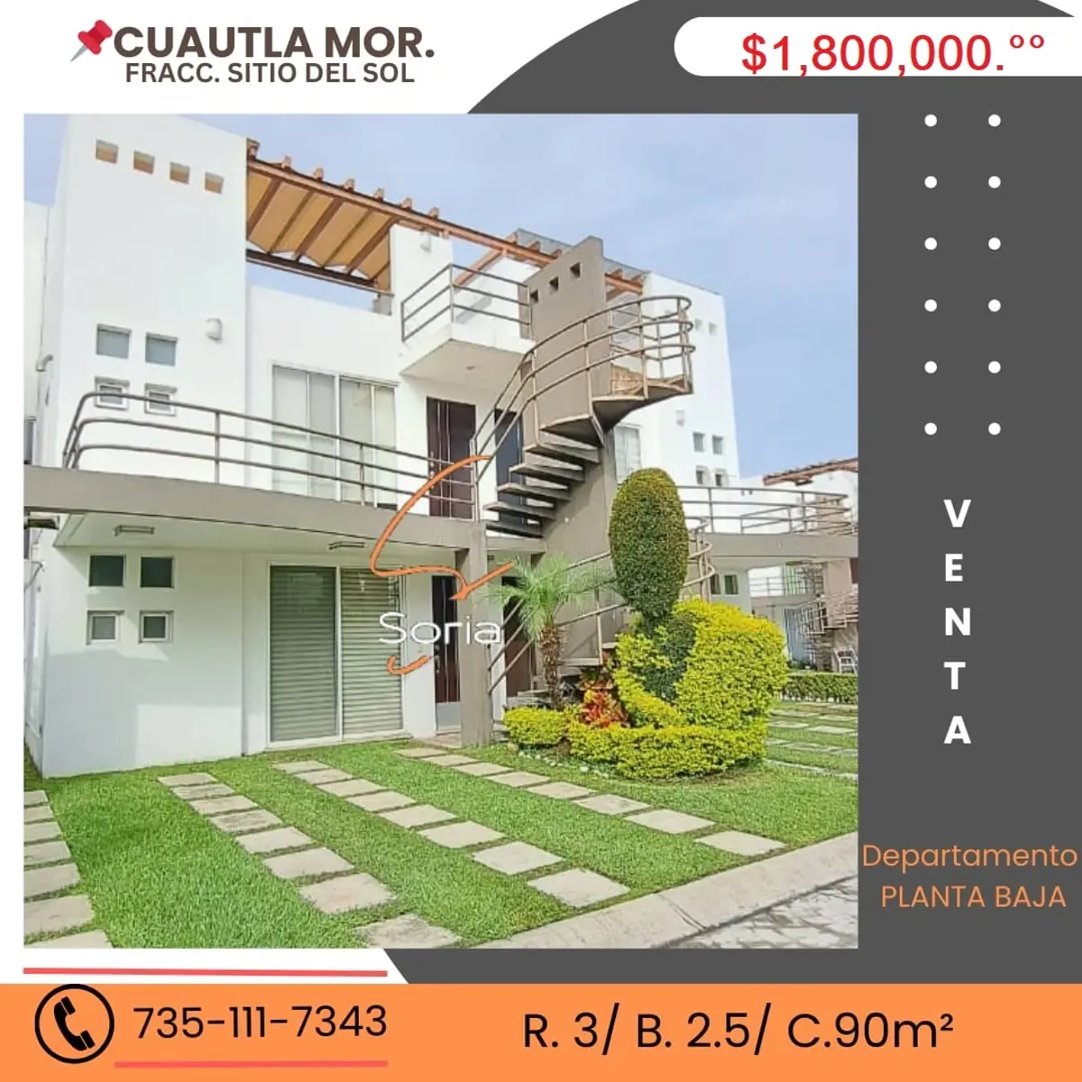Departamento en venta en Sitio del Sol, Cuautla — foto 1 de 28