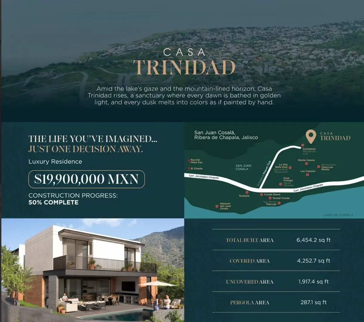 Casa en venta en San Juan Cosala, Jocotepec — foto 1 de 10