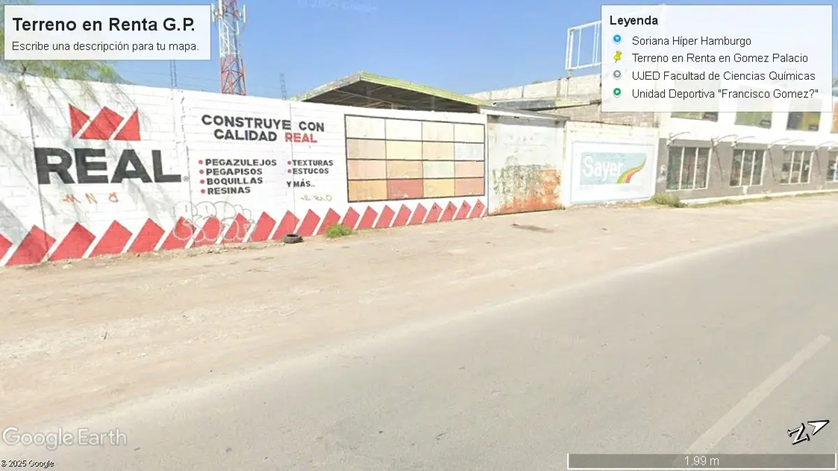 Terreno en renta en Los Viñedos, Gómez Palacio — foto 1 de 3