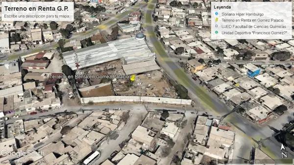 Terreno en renta en Los Viñedos, Gómez Palacio — foto 2 de 3