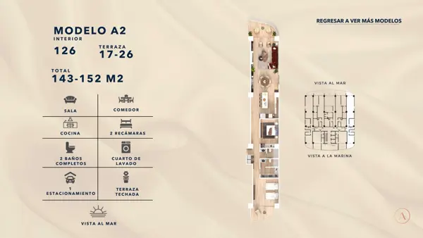 Departamento en venta en Marina Mazatlan, Mazatlán — foto 2 de 44