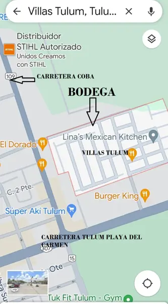 Bodega en renta en Villas Tulum, Tulum — foto 2 de 17