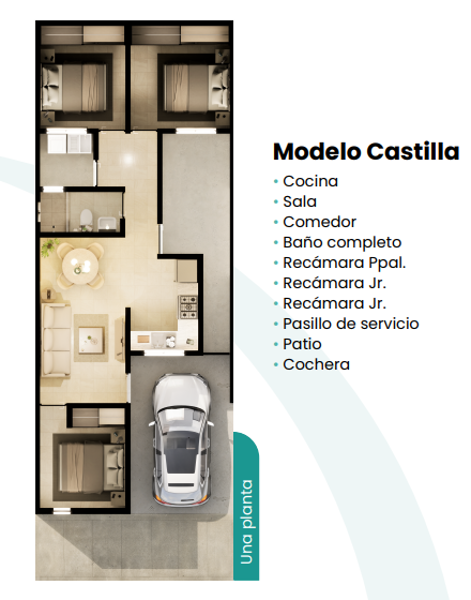 Casa en venta en Fidel Velázquez, Gómez Palacio — foto 2 de 5