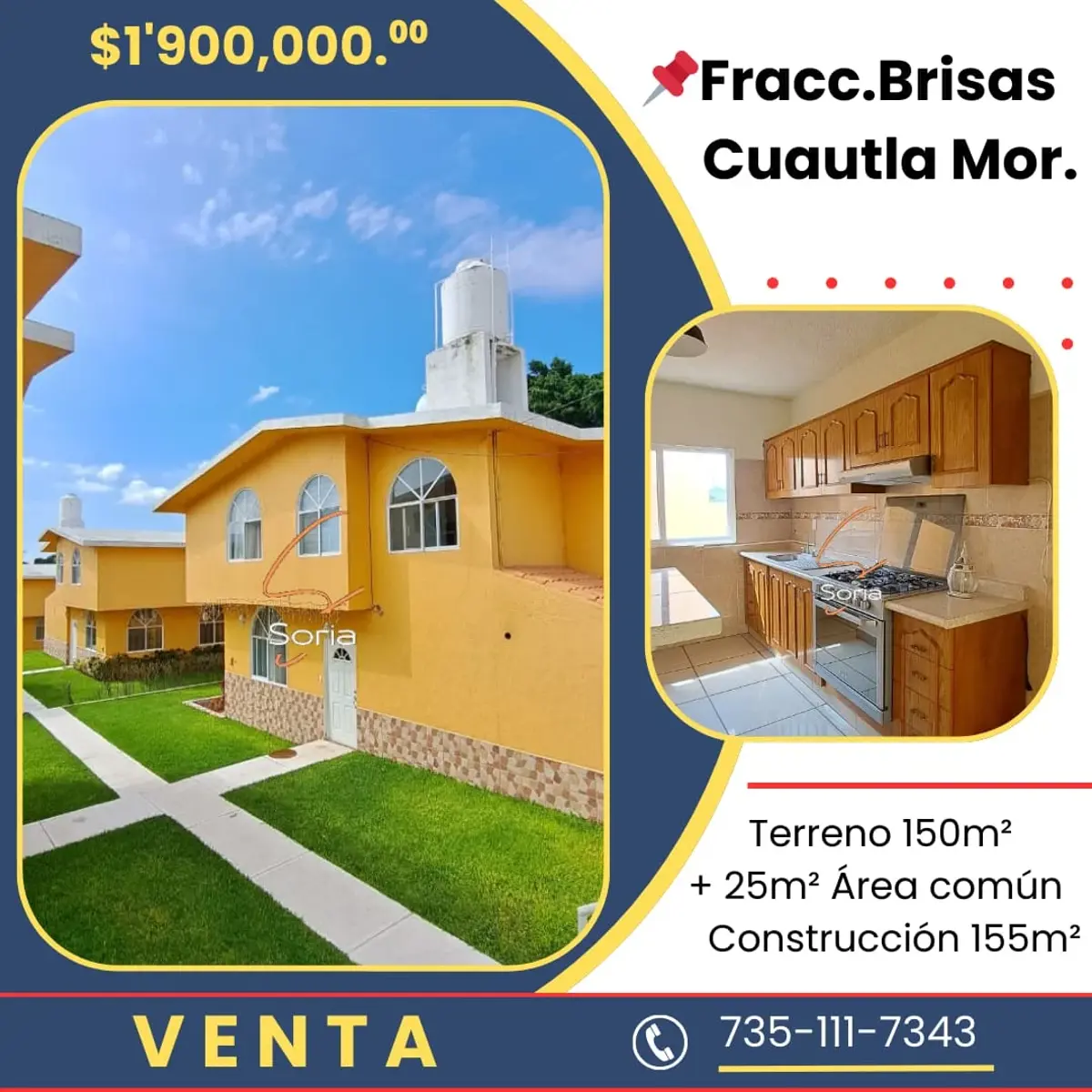 Casa en venta en Brisas de Cuautla, Cuautla — foto 1 de 39