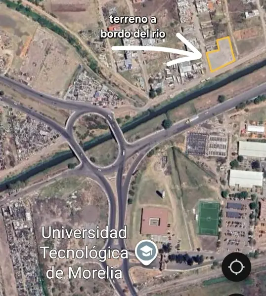 VENTA DE TERRENO JUNTO DE CD. INDUSTRIAL, FRENTE A LA UTM (BORDO DEL RIO)