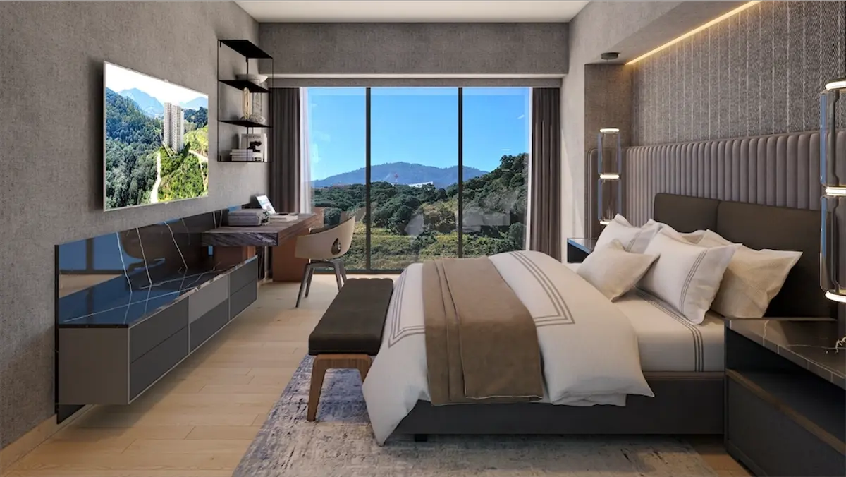 Vista 4 de PH en venta de 3 recámaras en Realeza Bosque Real