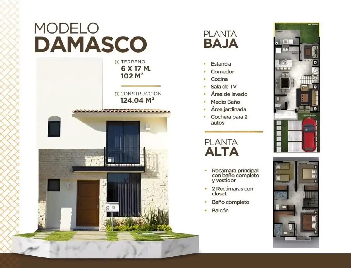 Casa en venta en Marroka Residencial, León — foto 1 de 6