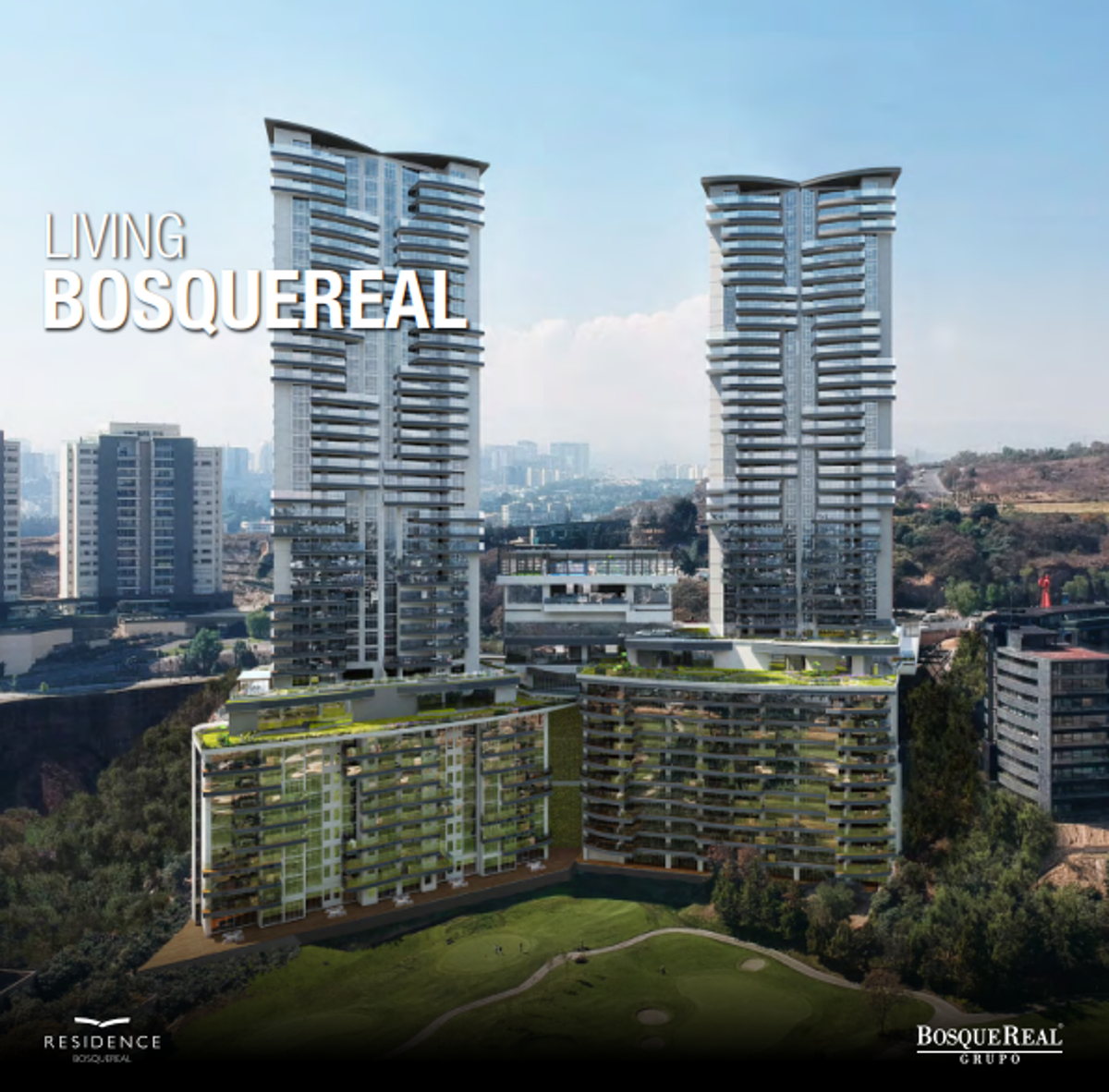 Vista 3 de Último departamento de 3 recámaras en Residences Bosque Real