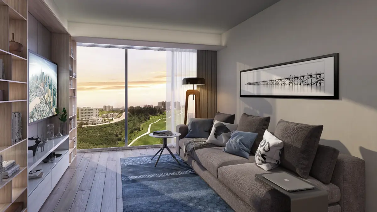 Vista 4 de Venta de departamento en Blue Bosque Real, 3 recámaras