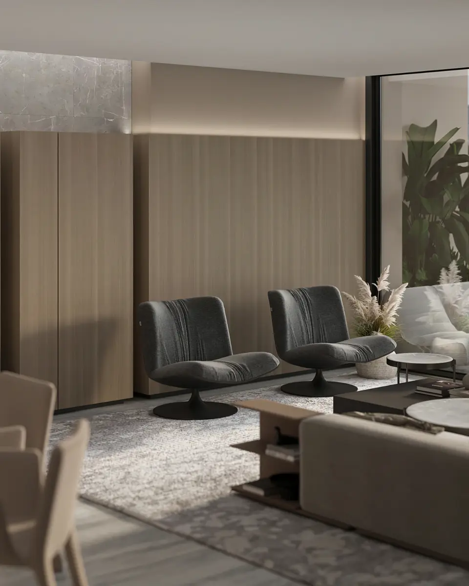 Vista 2 de Departamento de 3 recámaras en venta en Bosque Real, Ciento Ochenta