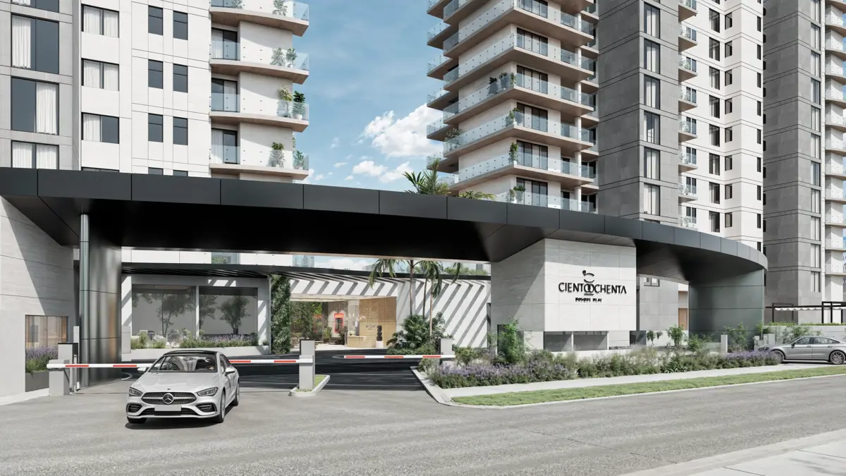 Vista 5 de Departamento de 3 recámaras en venta en Bosque Real, Ciento Ochenta