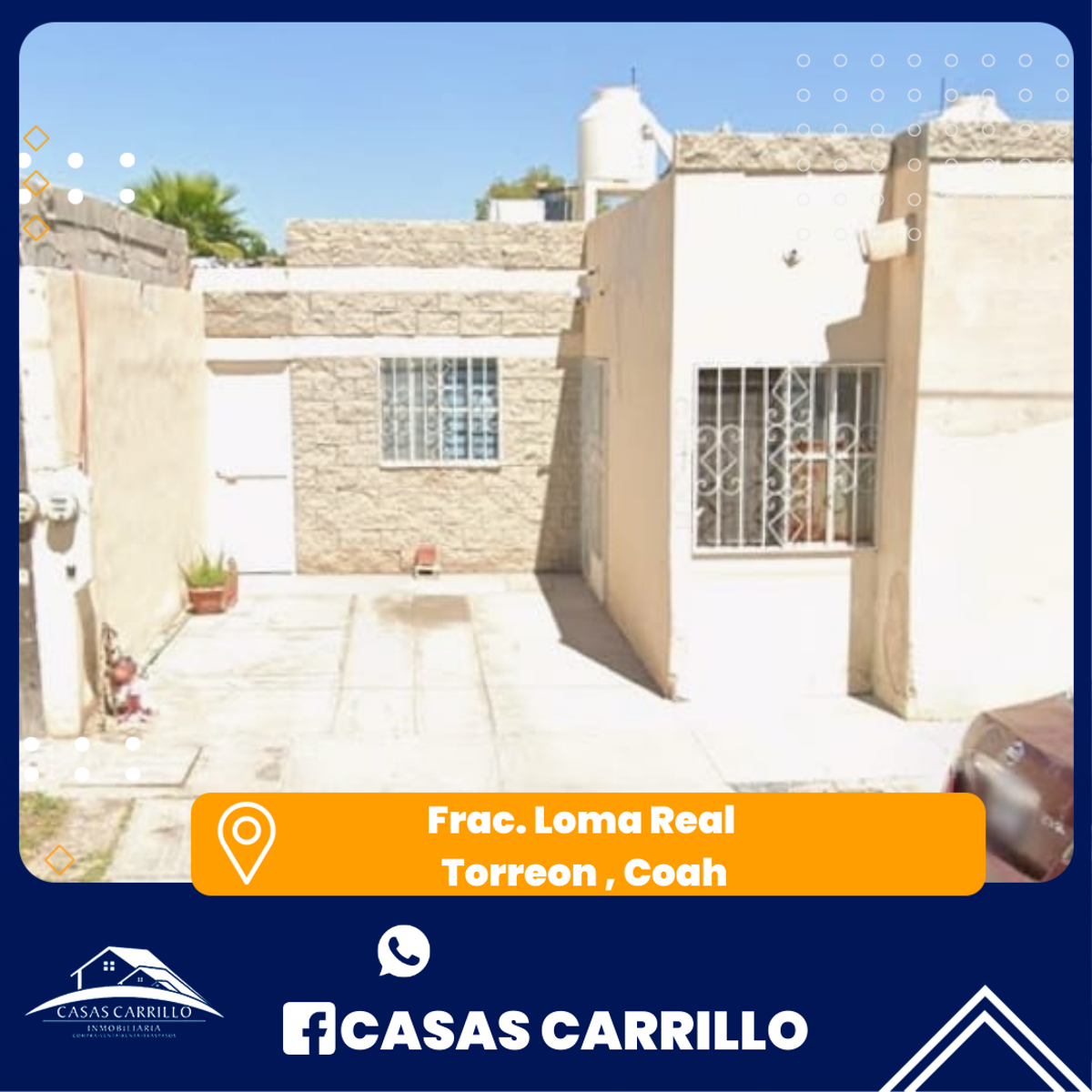 Casa en venta en Loma Real, Torreón, Coahuila de Zaragoza