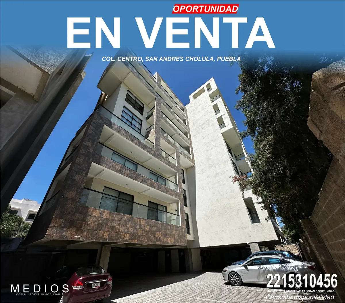 Departamento en venta en San Andrés Cholula Centro, San Andrés Cholula — foto 1 de 5