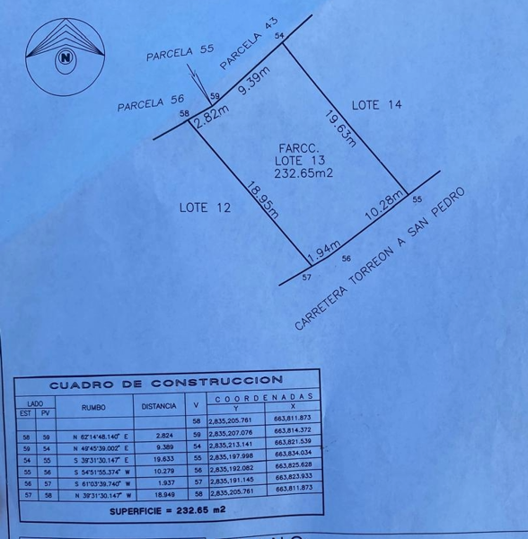 Terreno en venta en Paso del Aguila, Torreón — foto 3 de 8