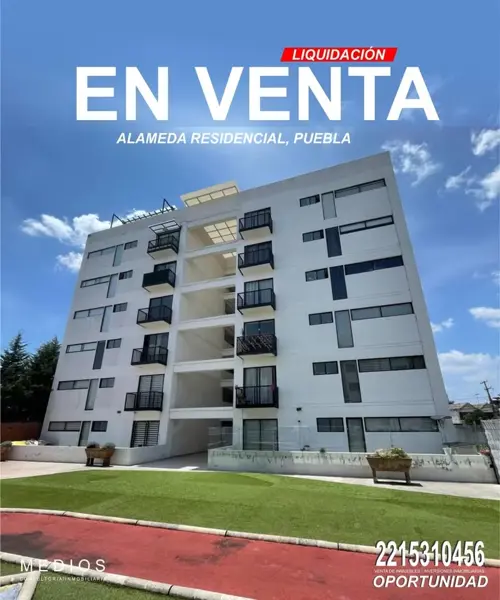 Depto en Remate Cerca a la Capu y Plaza San Pedro, Puebla, Aplican Creditos