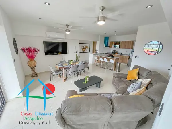 Depa en renta vacacional con roof garden con asador y jacuzzi Depa en renta vacacional con roof garden con asador y jacuzzi