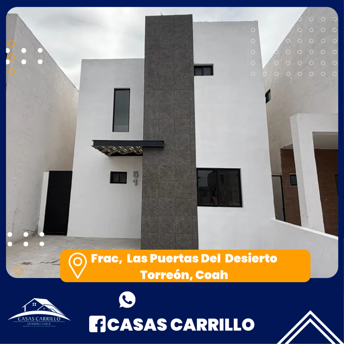 Casa en venta en Las Puertas del Desierto, Torreón — foto 1 de 16
