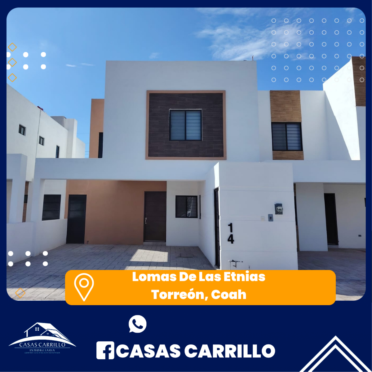 Casa en venta en Lomas de las Etnias, Torreón — foto 1 de 24