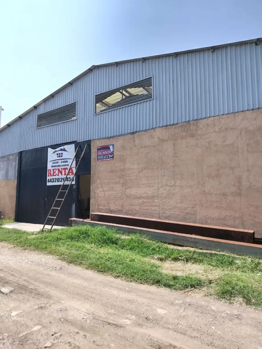 Bodega en renta en La Quemada, Morelia — foto 1 de 4
