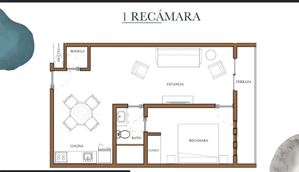 Departamento en venta en Aldea Zama, Tulum — foto 3 de 9