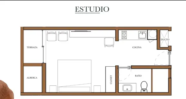 Departamento en venta en Aldea Zama, Tulum — foto 2 de 9