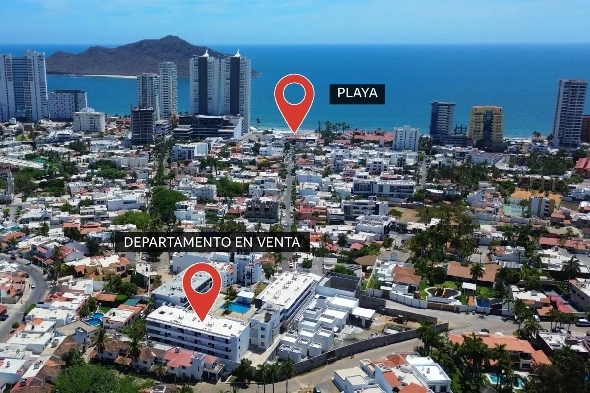 Departamento en venta en Las Gaviotas, Mazatlán — foto 1 de 23