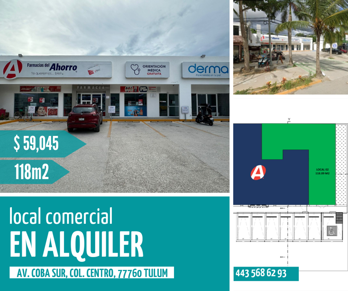 Local en renta en Tulum Centro, Tulum — foto 1 de 4