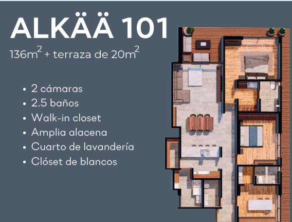 Departamento en venta en Lomas del Predregal, San Luis Potosí — foto 2 de 3