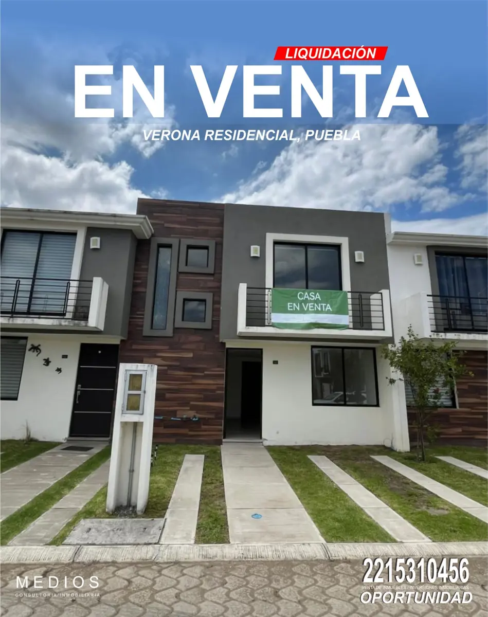 Casa en venta en Verona, Cuautlancingo — foto 1 de 15