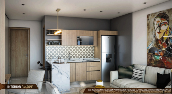 Departamento en venta en Playa del Carmen Centro, Playa del Carmen — foto 3 de 14