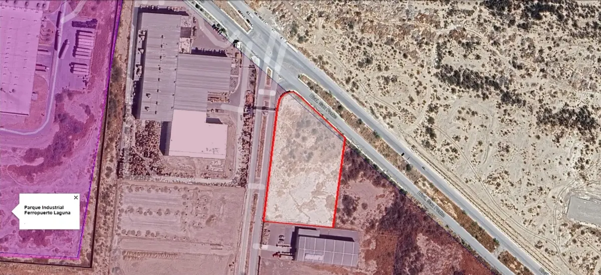 TERRENO INDUSTRIAL EN VENTA, EN PARQUE INDUSTRIAL PYMES TORREÓN COAHUILA TERRENO INDUSTRIAL EN VENTA, EN PARQUE INDUSTRIAL PYMES TORREÓN COAHUILA