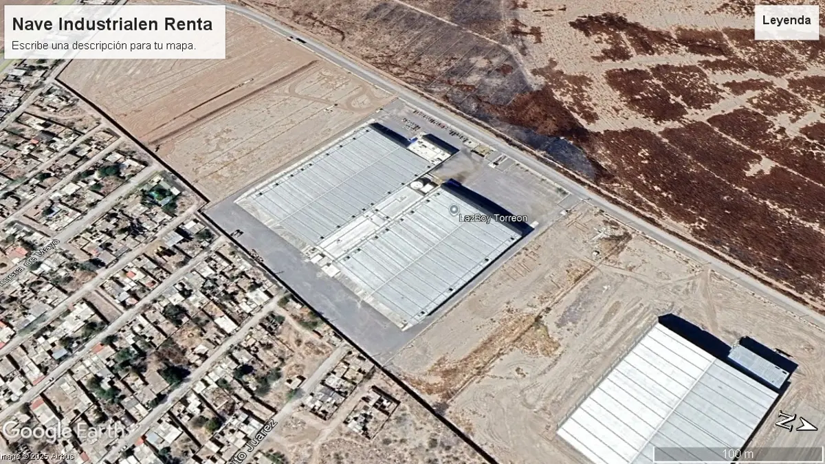 Nave en renta en El Perú, Torreón