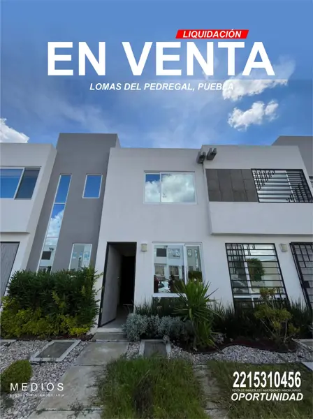 Casa en Liquidacion Seminueva en Lomas del Pedregal, Puebla, Precio de Oportunidad