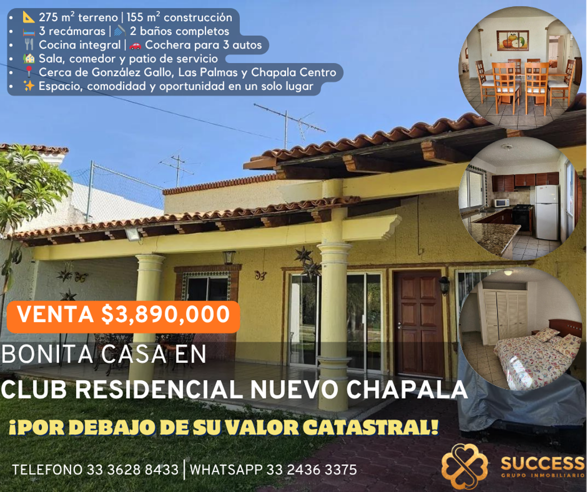 Casa en venta en Chapala Centro, Chapala — foto 1 de 14